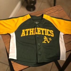 Baby’s As button up jersey!